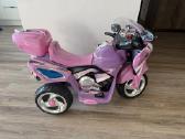 Elektrinė mašinėlė rožinis triratis motociklas - nuotraukos Nr. 3