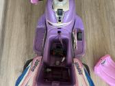 Elektrinė mašinėlė rožinis triratis motociklas - nuotraukos Nr. 4
