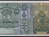1922 m. 50 lt unc - nuotraukos Nr. 2