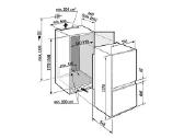 Montuojamas šaldytuvas Liebherr Icnc5103 - nuotraukos Nr. 3