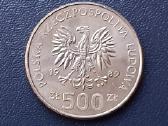 500 zlotų 1989m. Lenkija - nuotraukos Nr. 2
