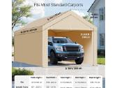Automobilio stoginės tentas 3x6 m - nuotraukos Nr. 11