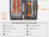 Atsuktuvų su antgaliais komplektai įvairūs modelia - nuotraukos Nr. 6