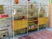 Vintažinė mid century modulinė lentynų sistema - nuotraukos Nr. 2