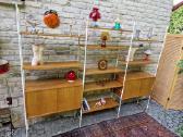 Vintažinė mid century modulinė lentynų sistema - nuotraukos Nr. 3