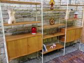 Vintažinė mid century modulinė lentynų sistema - nuotraukos Nr. 8
