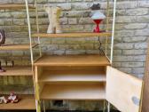 Vintažinė mid century modulinė lentynų sistema - nuotraukos Nr. 11