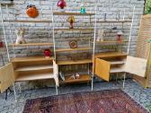 Vintažinė mid century modulinė lentynų sistema - nuotraukos Nr. 12