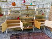 Vintažinė mid century modulinė lentynų sistema - nuotraukos Nr. 38