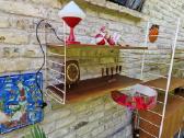 Vintažinės mid century pakabinamos lentynos - nuotraukos Nr. 6