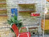 Vintažinės mid century pakabinamos lentynos - nuotraukos Nr. 15