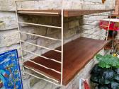 Vintažinės mid century pakabinamos lentynos - nuotraukos Nr. 38
