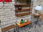 Vintažinė mid century pakabinama lentyna - nuotraukos Nr. 7