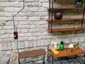 Vintažinė mid century pakabinama lentyna - nuotraukos Nr. 27