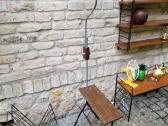 Vintažinis mid century toršeras su staliuku - nuotraukos Nr. 26