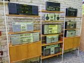 Vintažinės 8-9 dešimtmečių nešiojamos magnetolos - nuotraukos Nr. 14