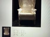Art Deco fotelis ,Alice" Visionnaire Ipe Cavalli - nuotraukos Nr. 15