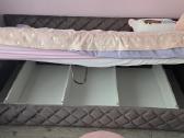 Minkšta vaikiška / paaugliška lova 90x200 - nuotraukos Nr. 2