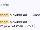 Parduodu Naują Wacom Movinkpad 11 Piešimo Plašetę - nuotraukos Nr. 3