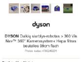 Dulkių siurblys - robotas Dyson Rb03 360 Vis Nav. - nuotraukos Nr. 2