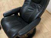 Odinis Ekornes Stressless Recliner su pakoju - nuotraukos Nr. 3