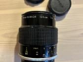 Nikon makro objektyvas Micro-nikkor 105mm f/4 Ai - nuotraukos Nr. 2