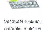 Vagisan žvakutės natūraliai terpei palaikuti - nuotraukos Nr. 4
