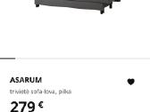 Sofa-lova Asarum - nuotraukos Nr. 11