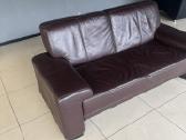Odine sofa rudos spalvos 2 viete - nuotraukos Nr. 2