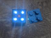 Originalus Lego šviečiantis naktinis šviestuvas - nuotraukos Nr. 2