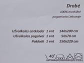 3 dalių patalynės komplektas "Rustilė" - nuotraukos Nr. 2