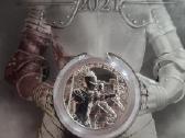 Sidabrine moneta 1oz, Malta Knight of the past - nuotraukos Nr. 3