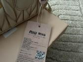 Miu Miu Rankinė Balta - nuotraukos Nr. 3