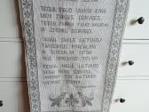 Senovinis rankų darbo himnas su rankšluostine - nuotraukos Nr. 3