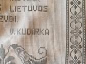 Senovinis rankų darbo himnas su rankšluostine - nuotraukos Nr. 22