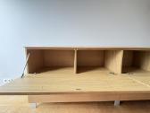 Minimalistinė komoda/sideboard – 240 cm, natūral - nuotraukos Nr. 5