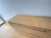 Minimalistinė komoda/sideboard – 240 cm, natūral - nuotraukos Nr. 10