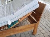 Vokiška funkcinė elektra valdoma lova su čiužiniu - nuotraukos Nr. 2
