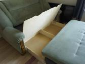 Minkštų baldų komplektas sofa-lova ir fotelis - nuotraukos Nr. 6