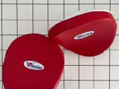 Winning Oval Curved Punch Mitts - Red White - nuotraukos Nr. 3