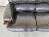 Odinė sofa - nuotraukos Nr. 4