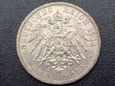 3 markes 1914m. sidabras 900 - nuotraukos Nr. 2
