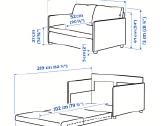 Mažai naudota dvivietė sofa su miegojimo funkcija - nuotraukos Nr. 6