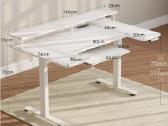 Darbo gaming stalas 140x70cm reguliuojamo aukscio - nuotraukos Nr. 18