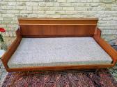 Vintažinė mid century tikmedžio sofa/lova - nuotraukos Nr. 20