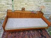 Vintažinė mid century tikmedžio sofa/lova - nuotraukos Nr. 25