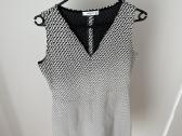 Mango Suit juodai balta A silueto suknelė, - nuotraukos Nr. 3