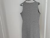 Mango Suit juodai balta A silueto suknelė, - nuotraukos Nr. 5