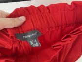 Primark raudonos kelnės aukštu liemeniu - nuotraukos Nr. 3