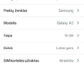 Samsung Galaxy A3 telefonas - nuotraukos Nr. 9